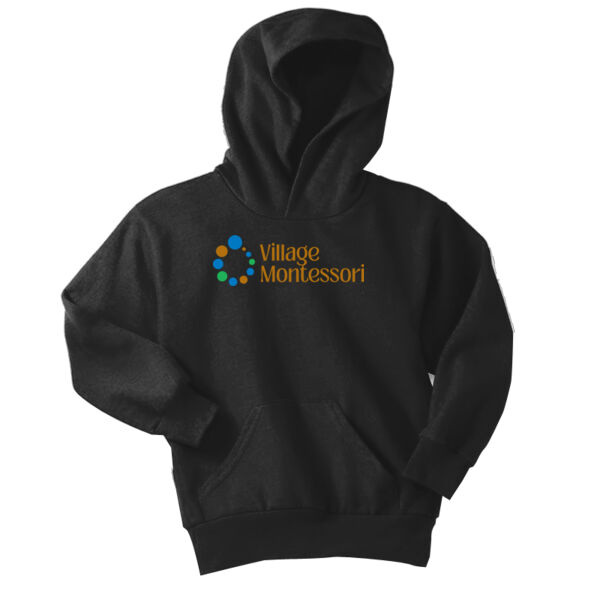 Village Montessori Printed - Youth Core Fleece Pullover Hooded Sweatshirt Thumbnail
