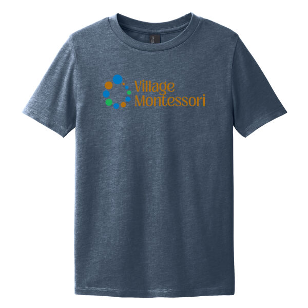 Village Montessori Printed - Youth Perfect Blend ® CVC Tee Thumbnail