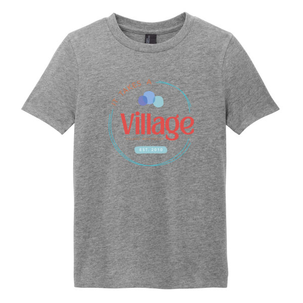 Village Montessori Printed - Youth Perfect Blend ® CVC Tee Thumbnail